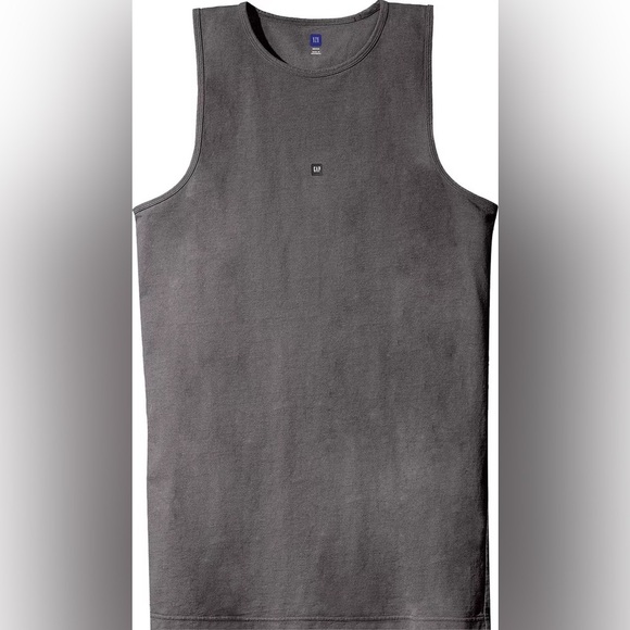 Yeezy x Gap Engineered by Balenciaga Loose Tank Top - Dark Grey | Size XL | NEW! - Picture 6 of 8